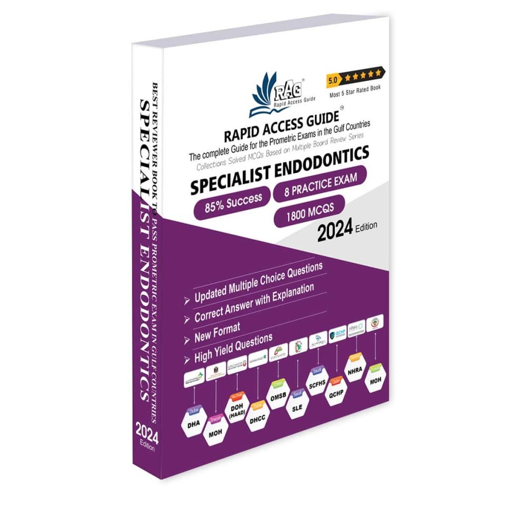 Endodontics Exam Book Prometric MCQ Questions 2024 prometric exam