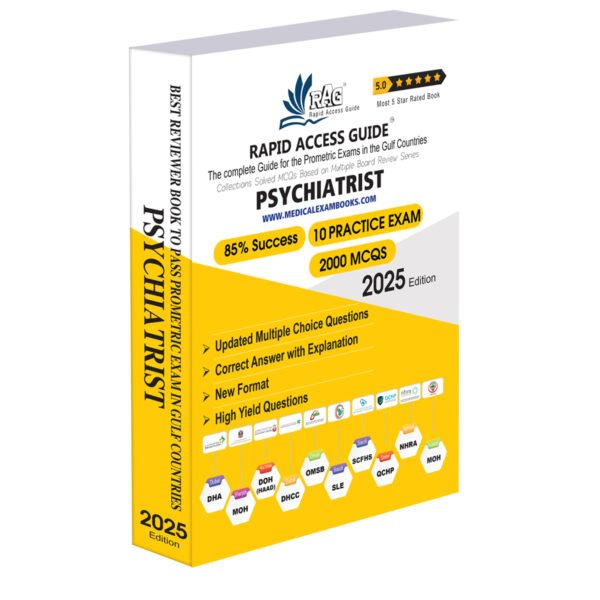 The best psychiatrist prometric prep book for sure success