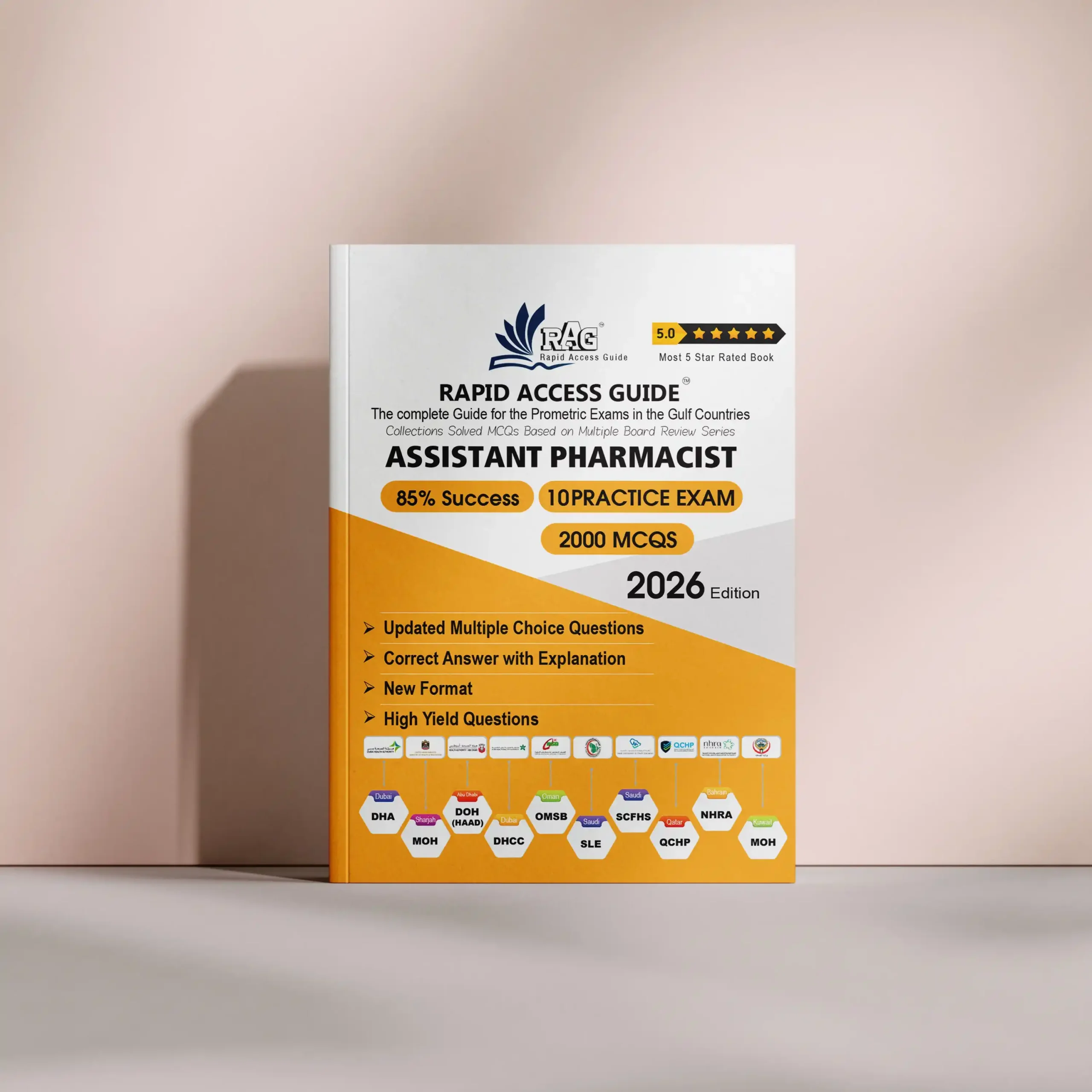 Advanced Assistant Pharmacist Rapid Access Guide with complex dispensing and safety scenarios for Gulf Prometric exams